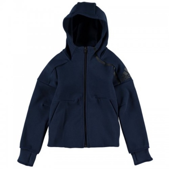 Blue Adidas ID Stadium Jacket, Sz XS-S, (NWOT) - Picture 1 of 8